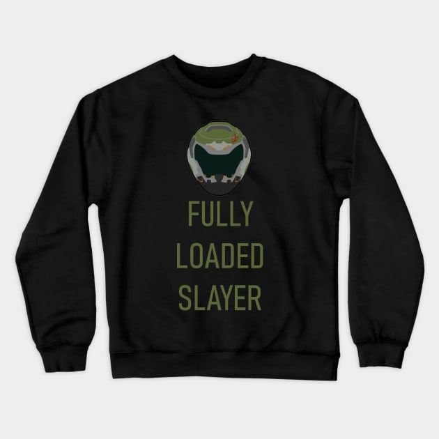 DOOM - Fully Loaded Slayer Crewneck Sweatshirt by The NPC Man